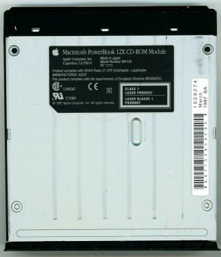 Macintosh Powerbook 3400 6x Cd - Rom Module,  Model M1248