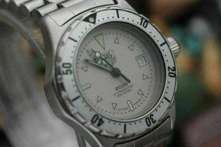 Vintage Women ' s TAG HEUER 2000 Quartz Professional 200M 972.  008 Steel Watch 2