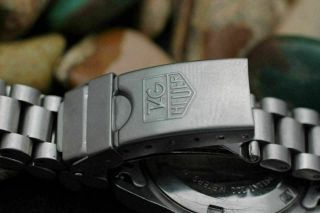 Vintage Women ' s TAG HEUER 2000 Quartz Professional 200M 972.  008 Steel Watch 5