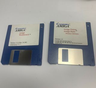 Commodore Amiga Workbench 1.  3.  2 500/1000/2000,  Basics 3.  5” 1.  3 Disks