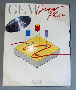 Digital Research Gem Draw Plus With Software And Manuals