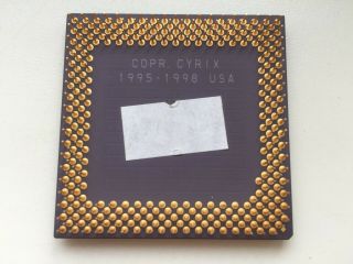 IBM 6x86MX - BVAPR266HF 6x86 CPU,  83MHz BUS Vintage CPU,  GOLD 2