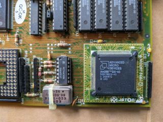 Vintage BioStar AMD 386DX - 40 motherboard MB - 1333/40PME - CH 3