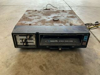 1975 Pontiac Trans Am Sanyo Automatic Reverse Stereo Radio Oem Vintage