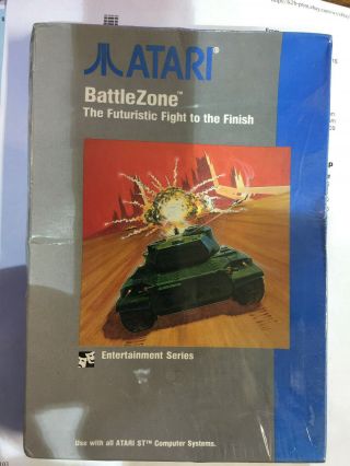 Battlezone Atari 1040 St/ste Disk Box