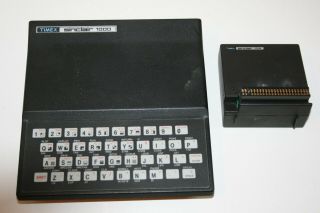 Timex Sinclair 1000 Personal Computer,  With 1016 16k Ram Module