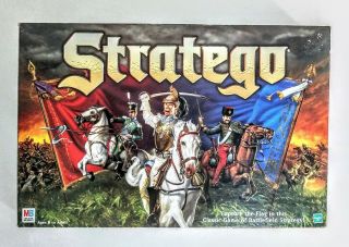 Stratego By Milton Bradley Vintage 1999 Board Game Of Strategy To Capture Flag