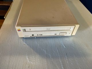 Vintage Applecd 300 M3023 External Cd Drive And Caddy