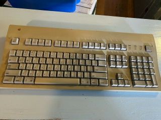 Vintage Apple Adb Extended Keyboard Ii - Model M3501