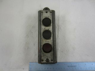 Vintage Push Button Power On Off Switch Forward Reverse