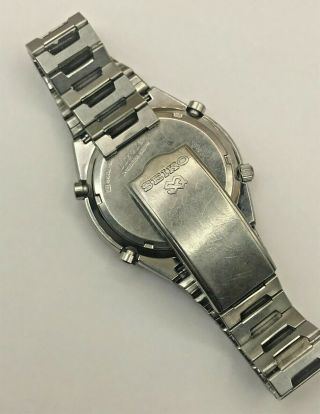 Vintage SEIKO Chronograph 7A28 - 7039 reverse panda dial with tachy bezel 2