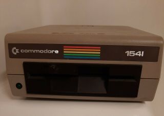 Vintage Commodore 64 Computer 1541 Floppy Disk Drive - Lever Action