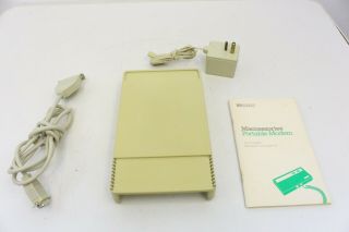 Vintage Apple Personal Modem 300 Macintosh And Apple Ii Computer Accessory