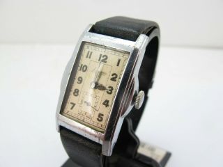 Vintage Art Deco Locarno Mechanical Hand Wind Gents Mans Watch