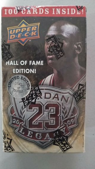 2009 Michael Jordan Upper Deck Legacy Hall Of Fame Edition 100 Card Set