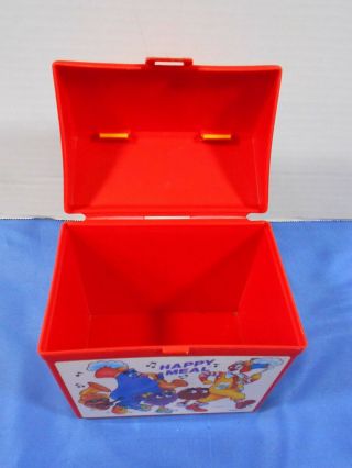 Vintage 1989 McDonalds Fisher Price Happy Meal Plastic Toy Box 3