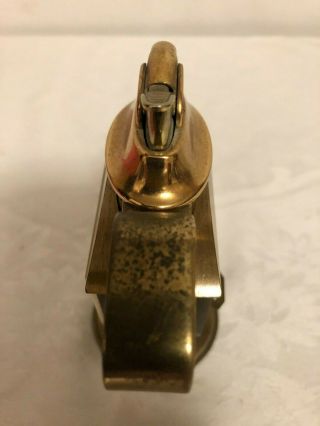 Vintage 1956 PHINNEY - WALKER Evans Table Lighter With Clock Alarm 2