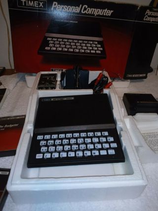 Vintage Timex Sinclair 1000 Personal Gaming Computer.