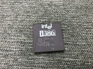 Intel 386 Dx A80386dx - 20 20mhz Cpu Processor