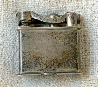 Vintage Sterling Silver Lift Arm Lighter - Mexico Old Stock - 1940 