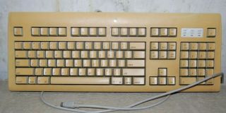 Adb Apple Macintosh Computer Keyboard Model M2980 W Cable Extended 1995 Vtg