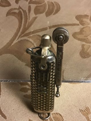 Vintage Imco Sliding Trench Lighter Austria Pat 105107 No.  4400