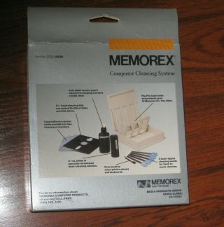 Memorex 5.  25 Inch Floppy Disk Head Cleaning System 5 1/4”