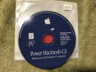 Macintosh Operating System Install Cd : Mac Os 8.  5 Power Macintosh G3