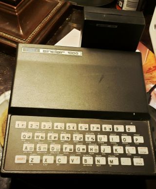 Timex Sinclair 1000 Personal Computer,  With 16k Ram Module