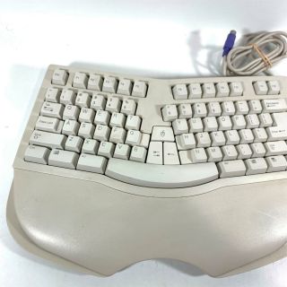 Vintage Mouse Systems SK - 6000 Ergonomic Natural Computer Keyboard PS2 - 2