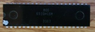 Mos 6510 Cpu For Commodore 64 - And /