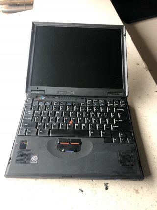 Vintage Ibm Thinkpad 600 Intel Pentium Ii Laptop