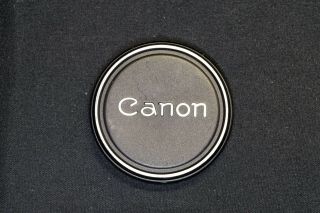 Canon Metal Push - On Front Lens Cap 50mm 49mm Vintage