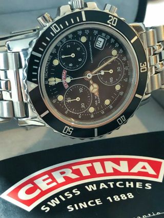 Men ' s Certina DS Chronograph Watch 2