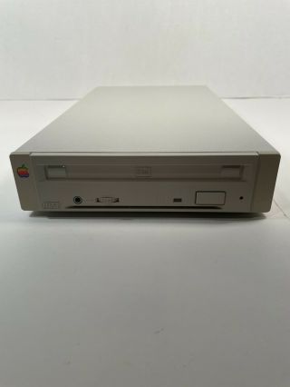 Vintage Apple CD 300 M3023 External CD Drive With Power and SCSI Cables VG 2