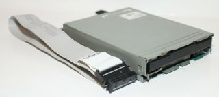 Mitsubishi Mf355f - 592ma Apple Superdrive 3.  5 " Hd Floppy Drive W/ Ribbon Cable