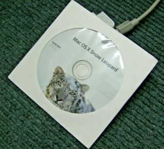Apple X Snow Leopard Mac OS X OSX 10.  6 Install DVD 3