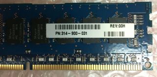 314 - 900 - 031,  Emc 4gb 2r X 8 Pc3 10600r Ddr3 - Ram Memory Module - Fully