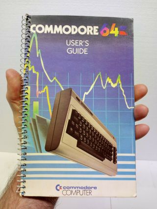 Vtg Commodore 64 User`s Guide Computer Book 1982 1983 167 Pages