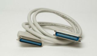 Vintage For Apple Mac Macintosh Scsi C50 To C50,  6 Foot Cable,