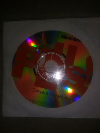 Microsoft Plus Windows 95 Companion: Media,  Key