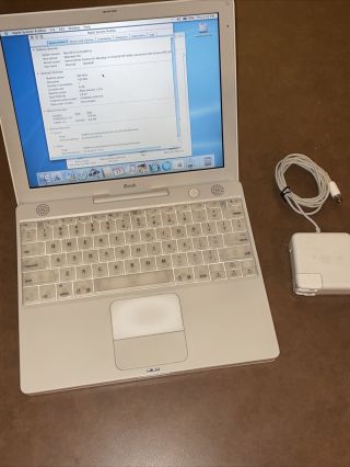 Apple Ibook G3 A1005,  800 Mhz,  384 Mb Ram,  30gb Hard Disk