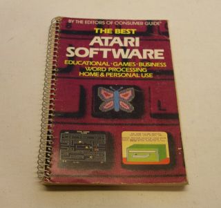 Rare Book,  On Software And Games For Atari 400/800 Computers