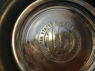 Vintage United States Rubber Company Tire Ashtray