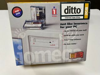 Iomega Ditto Easy 3200 Drive Tape Insider Model Io3020fi