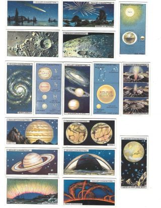 Cigarette Cards.  Wills Tobacco.  Romance Of The Heavens (space).  (set Of 50).  (1928).