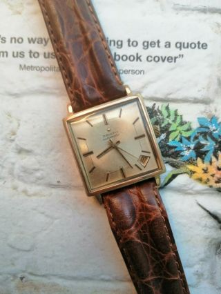 Vintage Mens Zenith Gold Plated Automatic Cal 2542 Watch