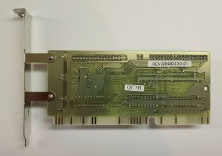 ISA Floppy / IDE 16 - bit Controller Board P/N ID220 2