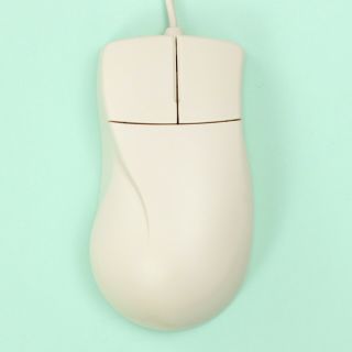 Vintage ‘idealmouse’ Ps/2 2 - Button Mechanical Computer Mouse