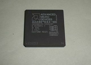Amd Am 486 Dx4 - 100 Mhz Cpu Processor